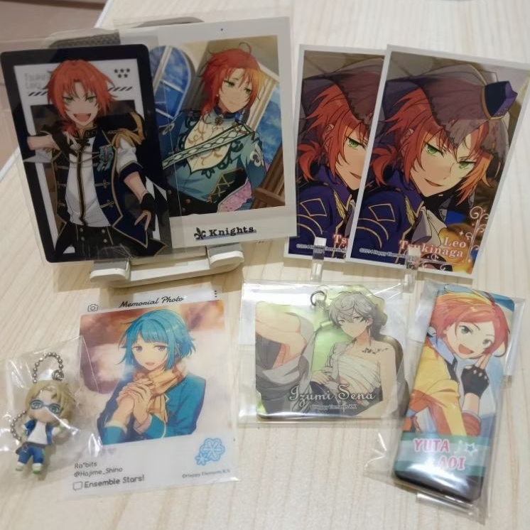 Ensemble Stars Official Merch Leo Tsukinaga, Izumi Sena, Shino Hajime, Yuta Aoi, Makoto Yuuki