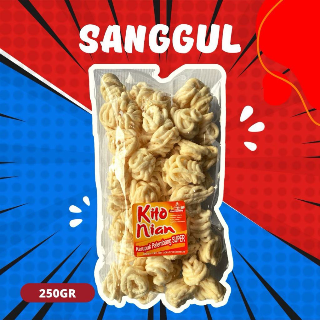 

Kerupuk Kemplang Asli Palembang Sanggul Mini