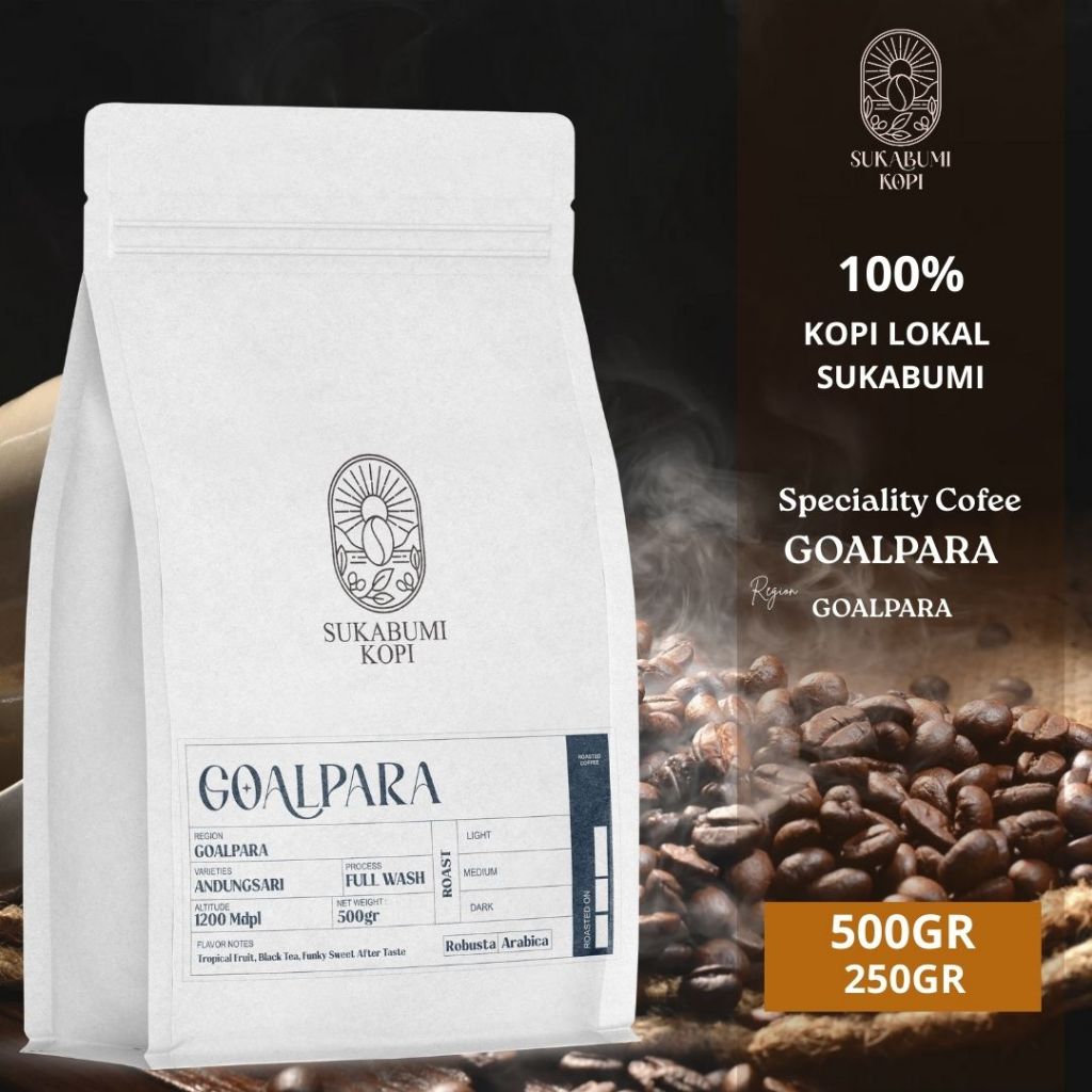 

KOPI SUKABUMI - Goalpara Speciality Kopi Arabica Grade 1 Roasted Beans
