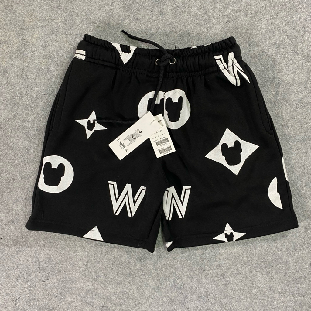 Celana Pendek Kolor/Shortpants Lifework Fullprint Big Logo Premium Fulltag&Label