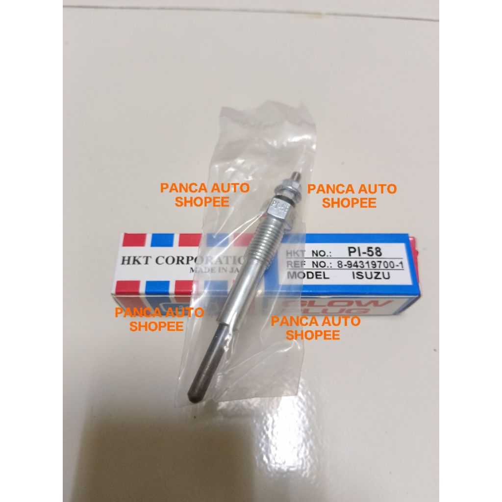 Busi hkt glow plug busi pemanas Panther kapsul ori