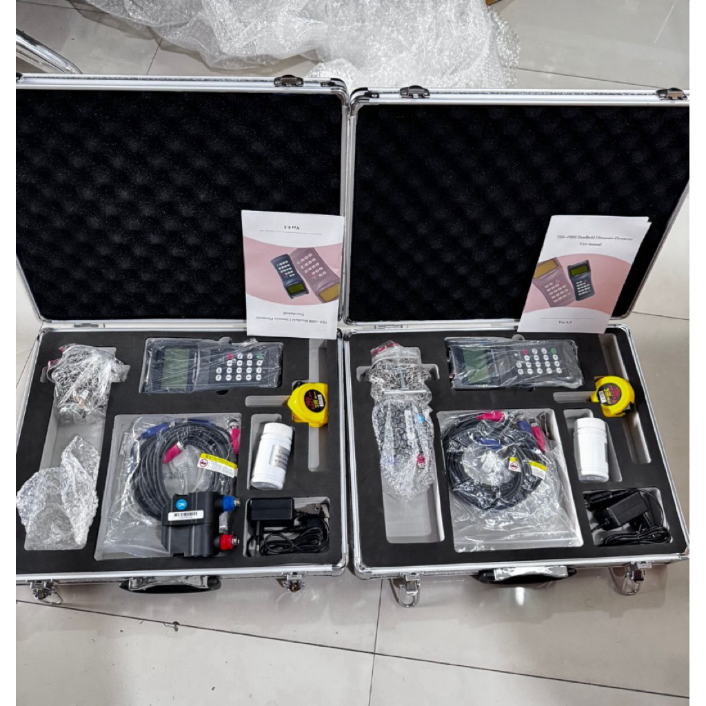 TDS-100H M2 Handheld Ultrasonic Flow meter 50-700mm portable 100-240v