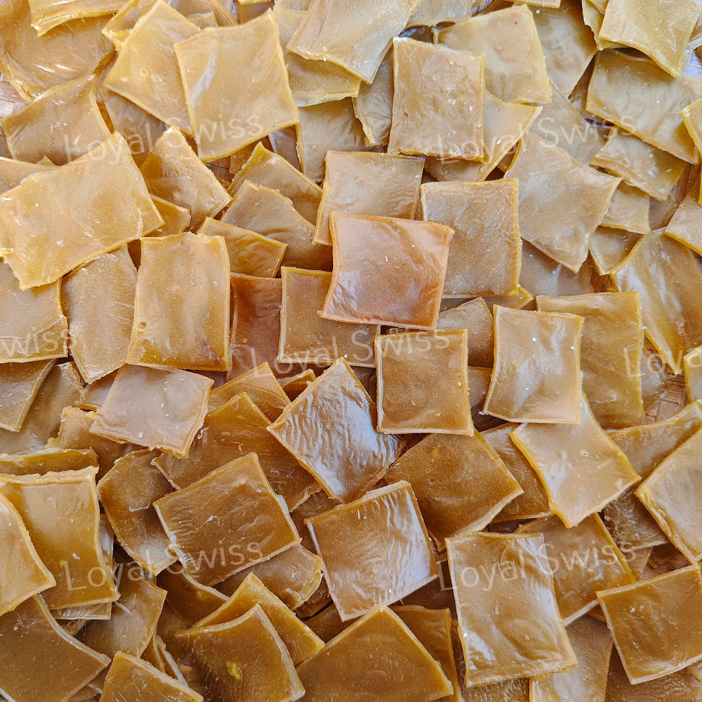 

Kerupuk Puli Gapura Krupuk Poli Asli Sumenep Madura Bentuk Kotak Persegi, Cemilan Mentah