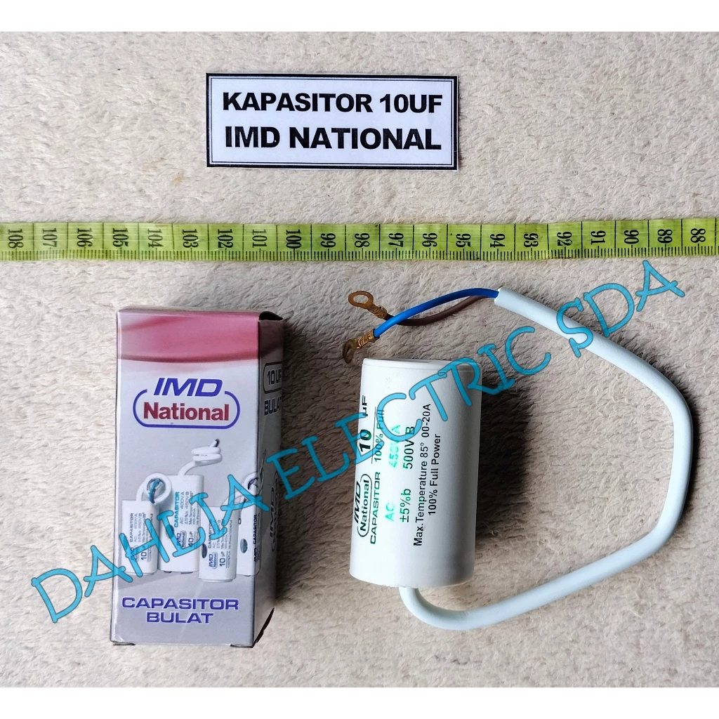 KAPASITOR 10UF IMD NATIONAL