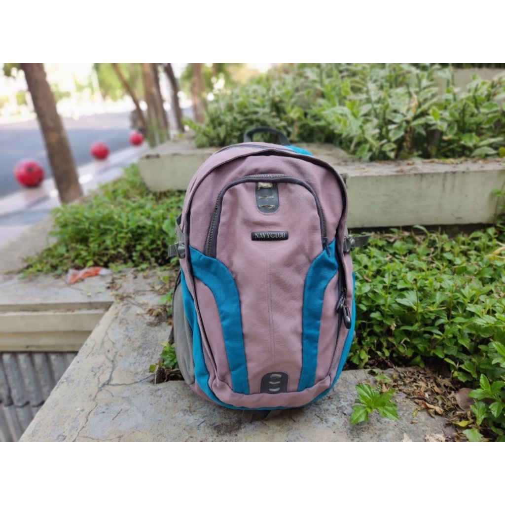 TAS RANSEL PRIA DAN WANITA NAVY CLUB ORIGINAL -KONDISI BEKAS