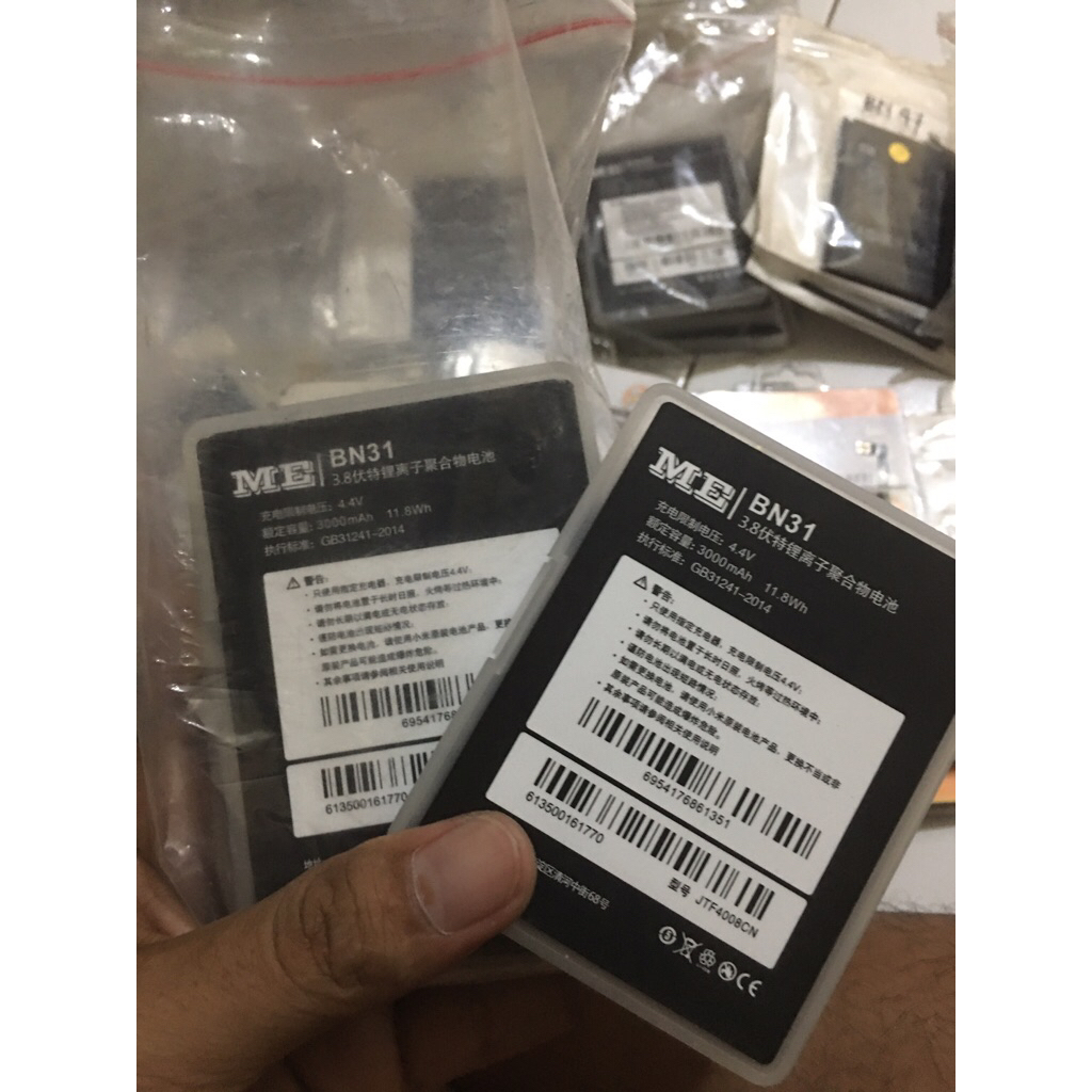 baterai ME BN31 xiaomi redmi note 5a pro prime mi 5x mi A1 S2 batre batu batere