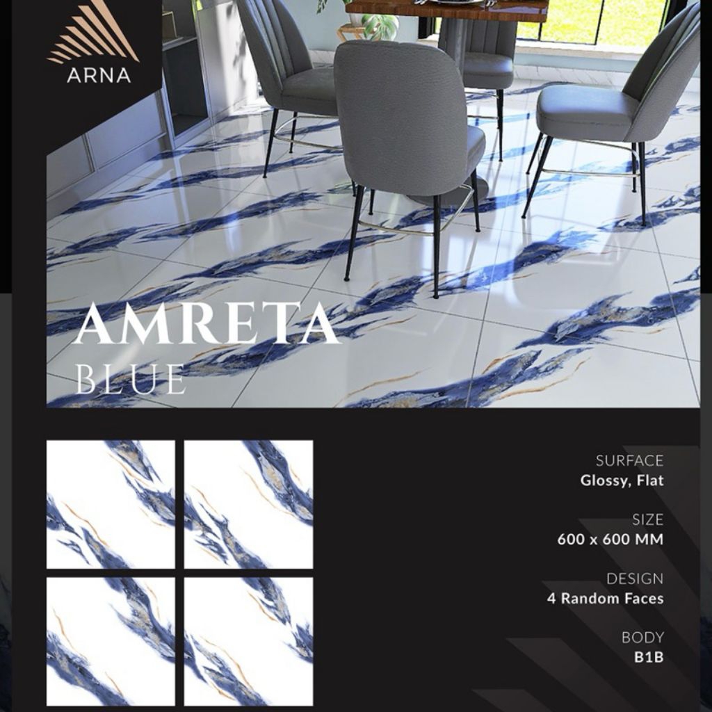 Amreta blue 60x60