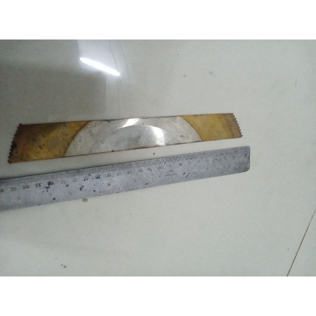 Baja HSS DM05 Julia Italy Gold Original Bahan Pisau Dapur Mutik Seset Kelet Iris