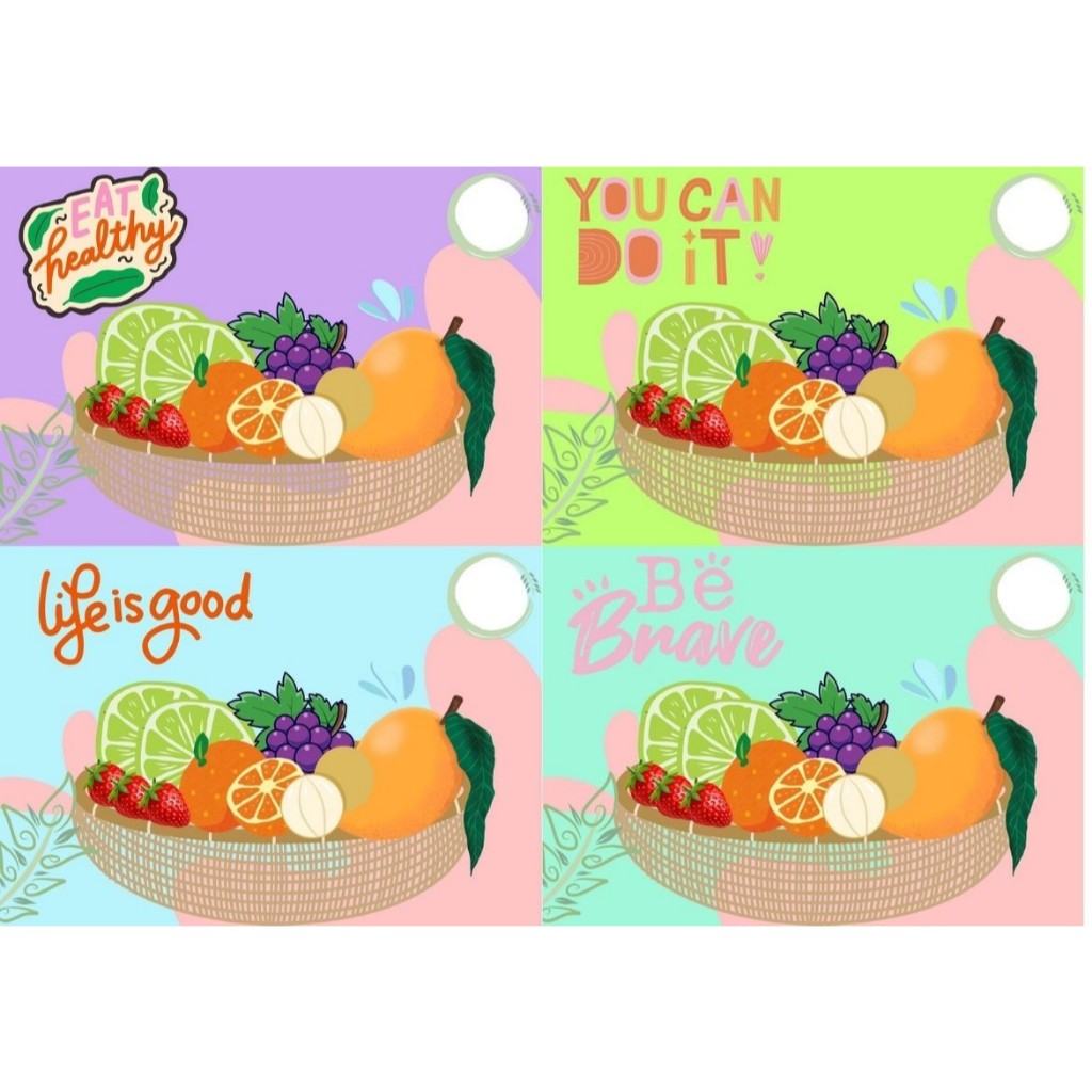 

Jedai Fruits Card Holder | alas packaging bouquet | Fruits handle| Bisa Costom Label | kertas packing buah | paper Fruits handheld Jedai