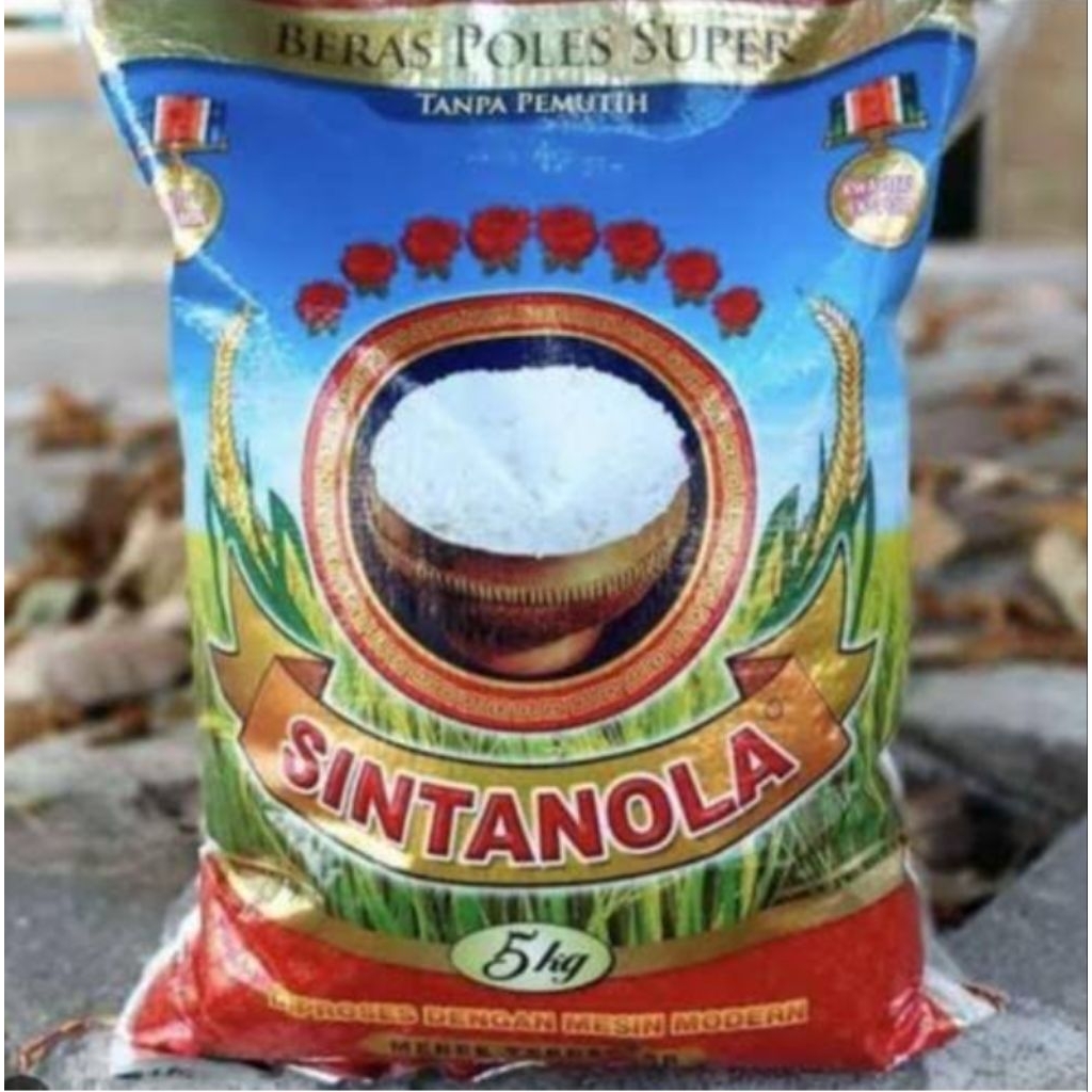 

Beras Sintanola kemasan 5 kg X 5 pcs