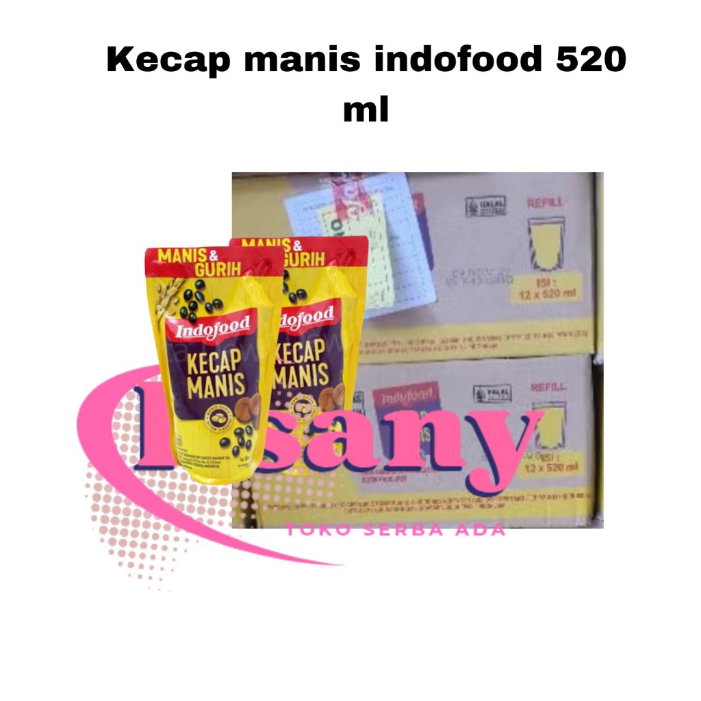 

kecap manis indofood 520 ml