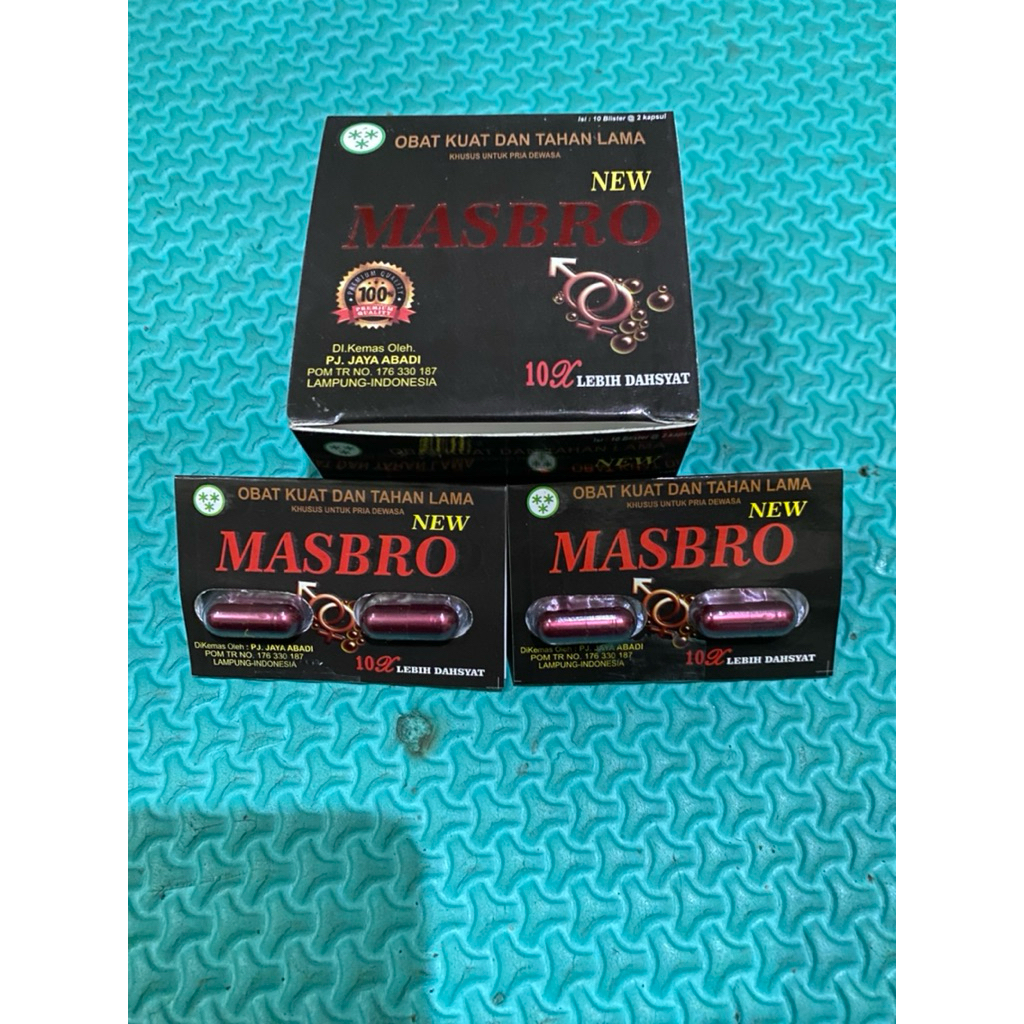 

MASBRO KAPSUL HERBAL BLISTER ASLI 100% ORIGINAL