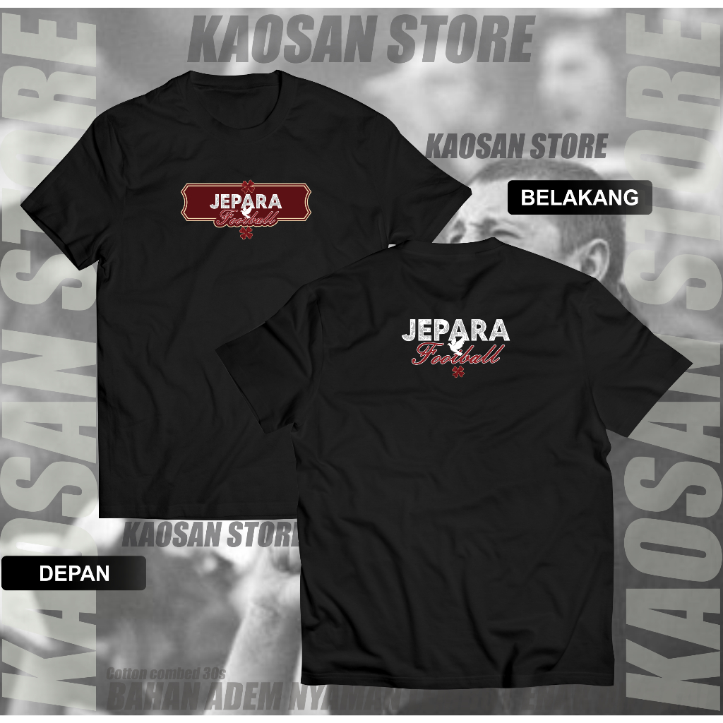 Kaos Casual jepara football suporter sepakbola jepara