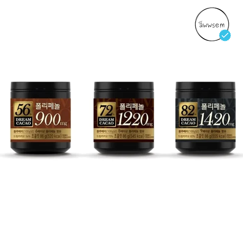 LOTTE Dream Cacao Dark Chocolate Original Korea