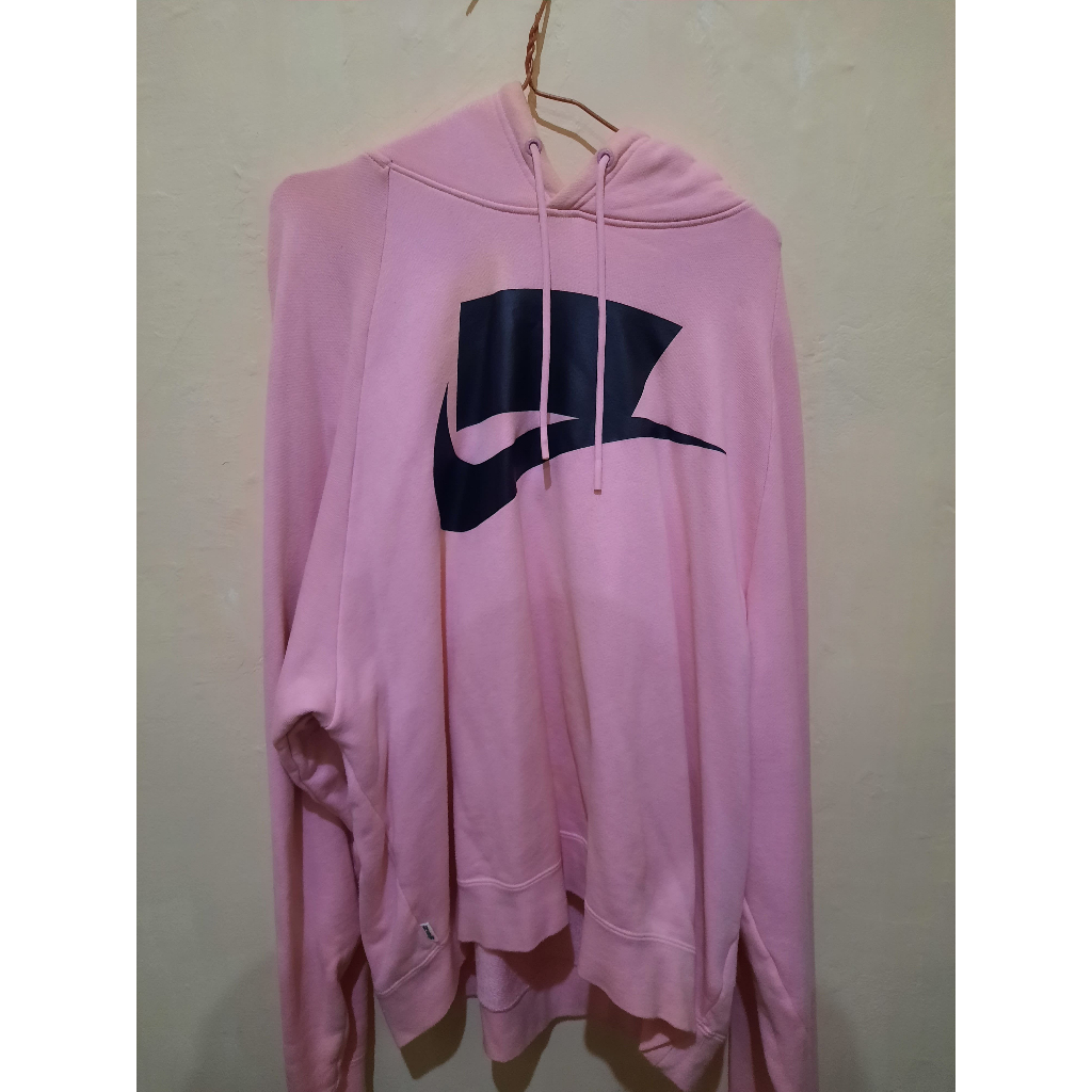 Hoodie Nike NSW Pink Block Logo Box