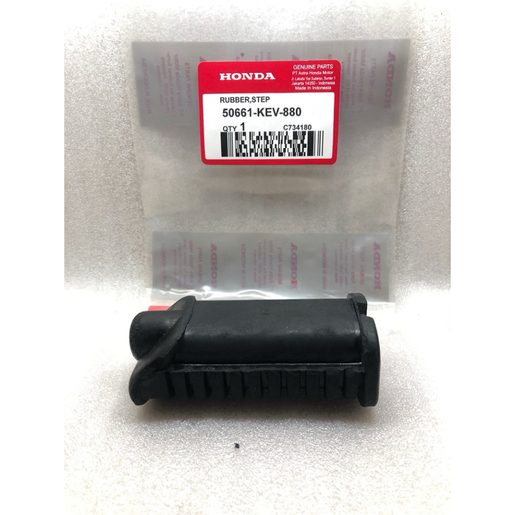 Harga satuan Karet Barstep footstep fotstep pijakan kaki depan HONDA supra x-supra 100-supra lama-su