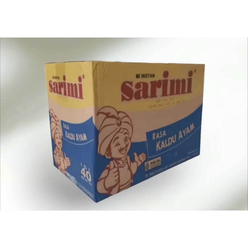 

Sarimi Kaldu Ayam 1 dus isi 40 bungkus