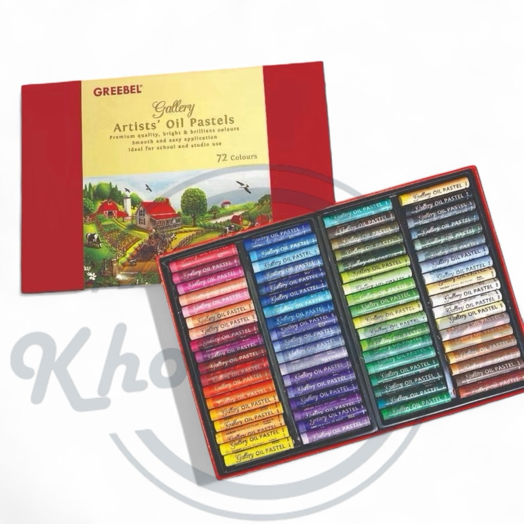 

Greebel Crayon Artist Oil Pastel 12C 24C 36C 48C 72C / Crayon Greebel / Premium Crayon