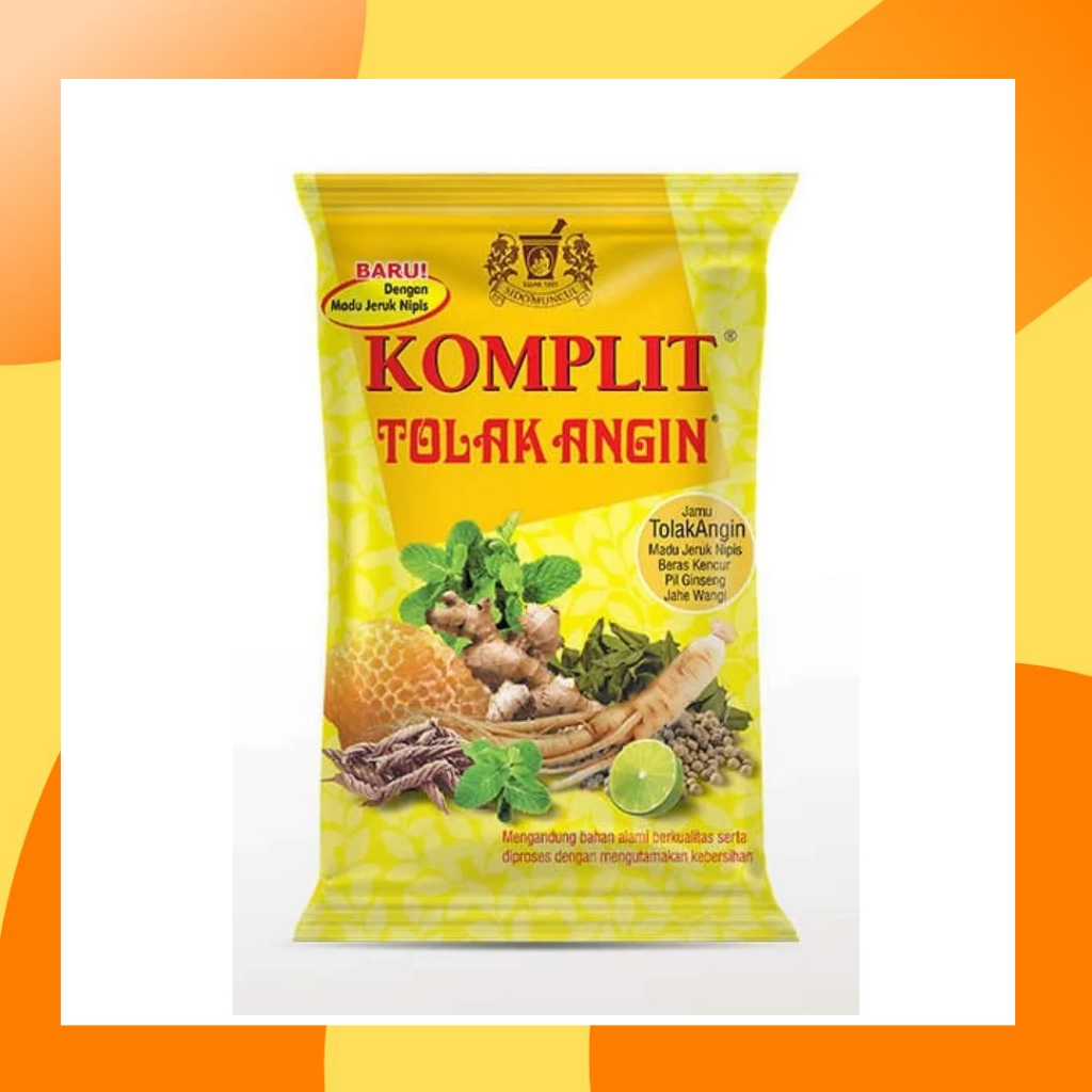 

Jamu Komplit Tolak Angin - Per Pcs ( sachet )