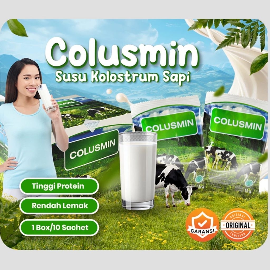 

Colusmin-Susu Kolustrum Sapi-lebih bergizi