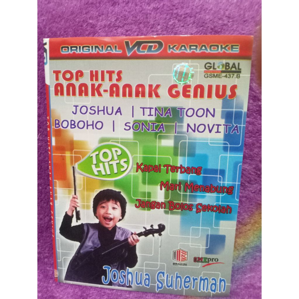 VCD LAGU TOP HITS ANAK ANAK GENIUS
