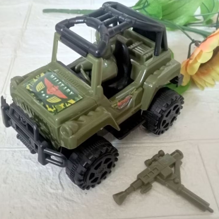 Mainan Mobil Tentara/Mainan Mobil Militer/Mobil Jeep