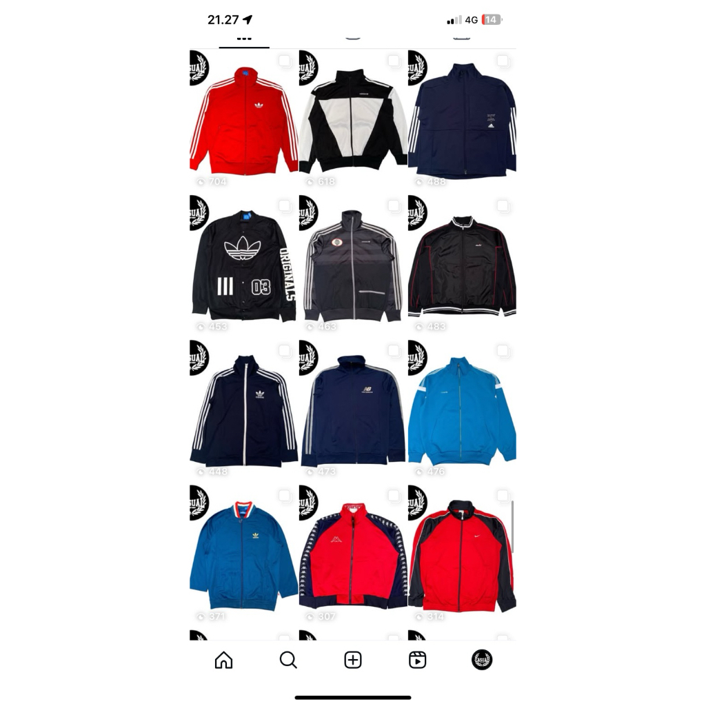 Tracktop Jacket Full Brand Original