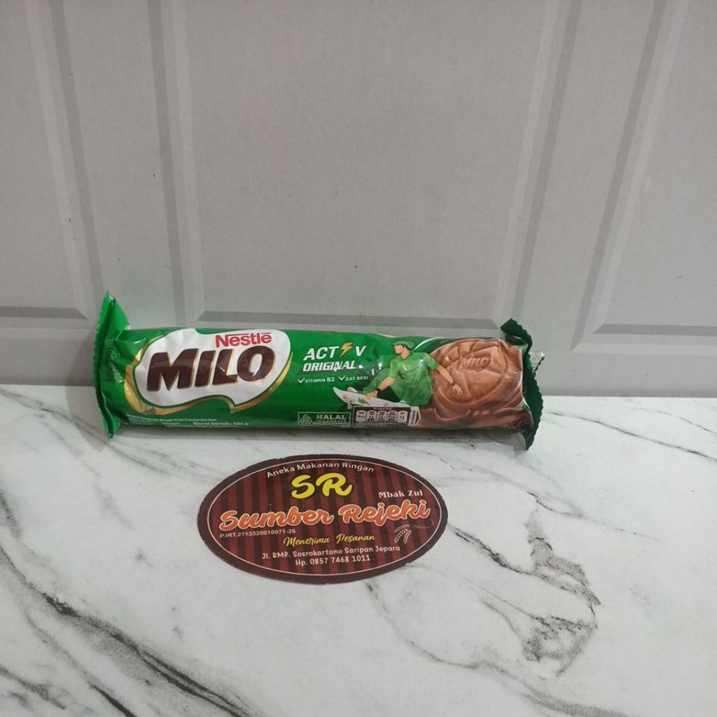 

BISKUIT MILO ROLL ORIGINAL BERAT 104 GRAM