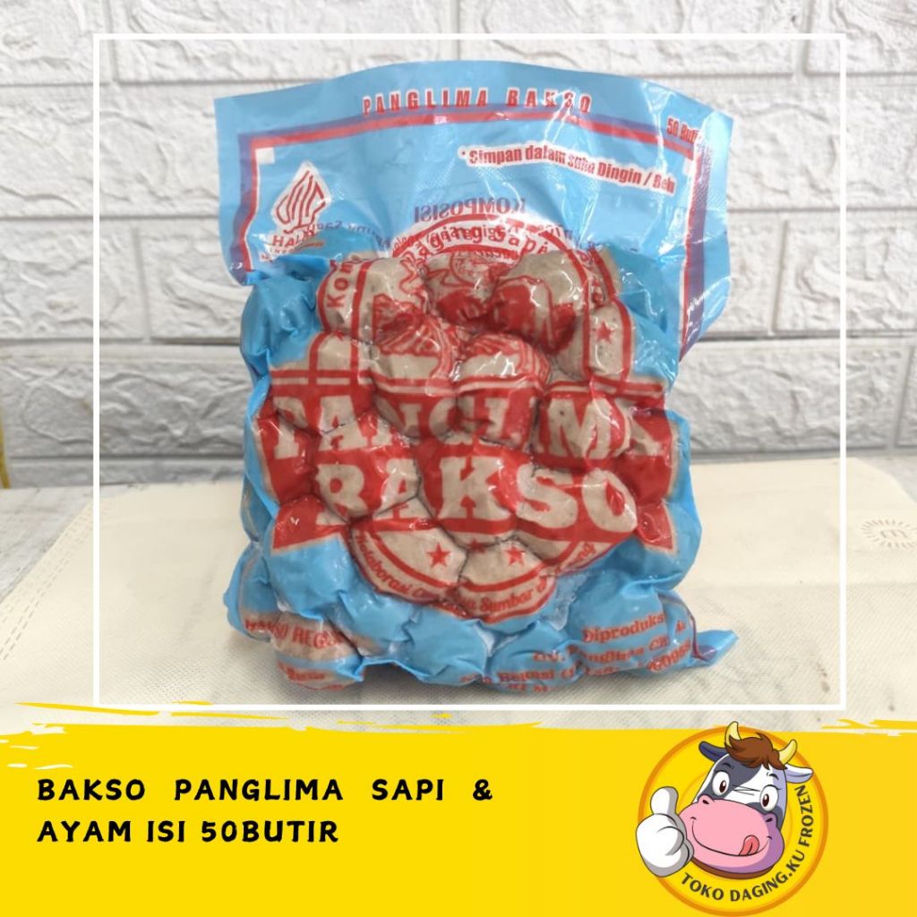 

BAKSO PANGLIMA ISI 50BUTIR