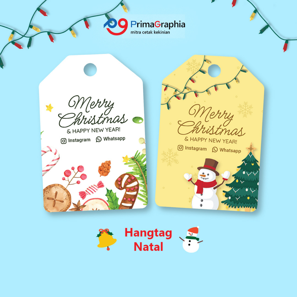 

Cetak Hang Tag Natal Kotak 1 Sisi Custom Desain Template