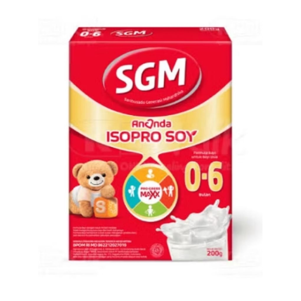 sgm soya 0 - 6 bulan