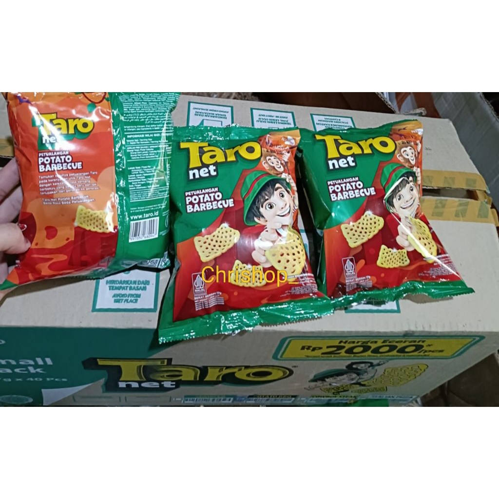 

Taro Snack 17gram Potato BBQ Snek Jadul