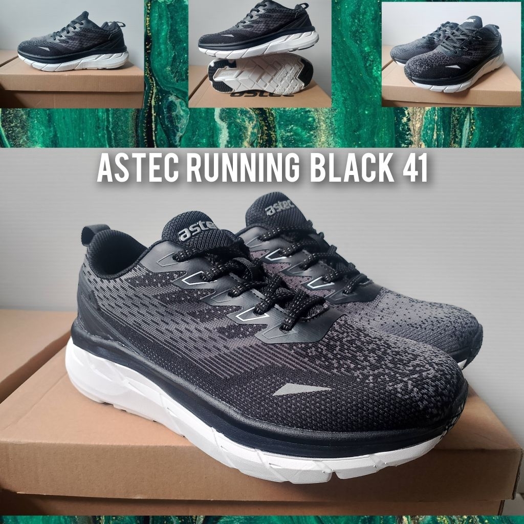 Astec Black Kongo Mens Running (Size 41)