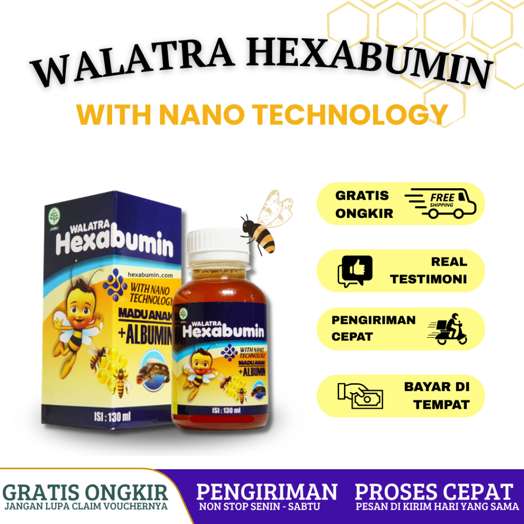 Madu Herbal Untuk Anak Walatra Hexabumin Ekstrak Ikan Gabus Vitamin Anak Original Aman Di Konsumsi