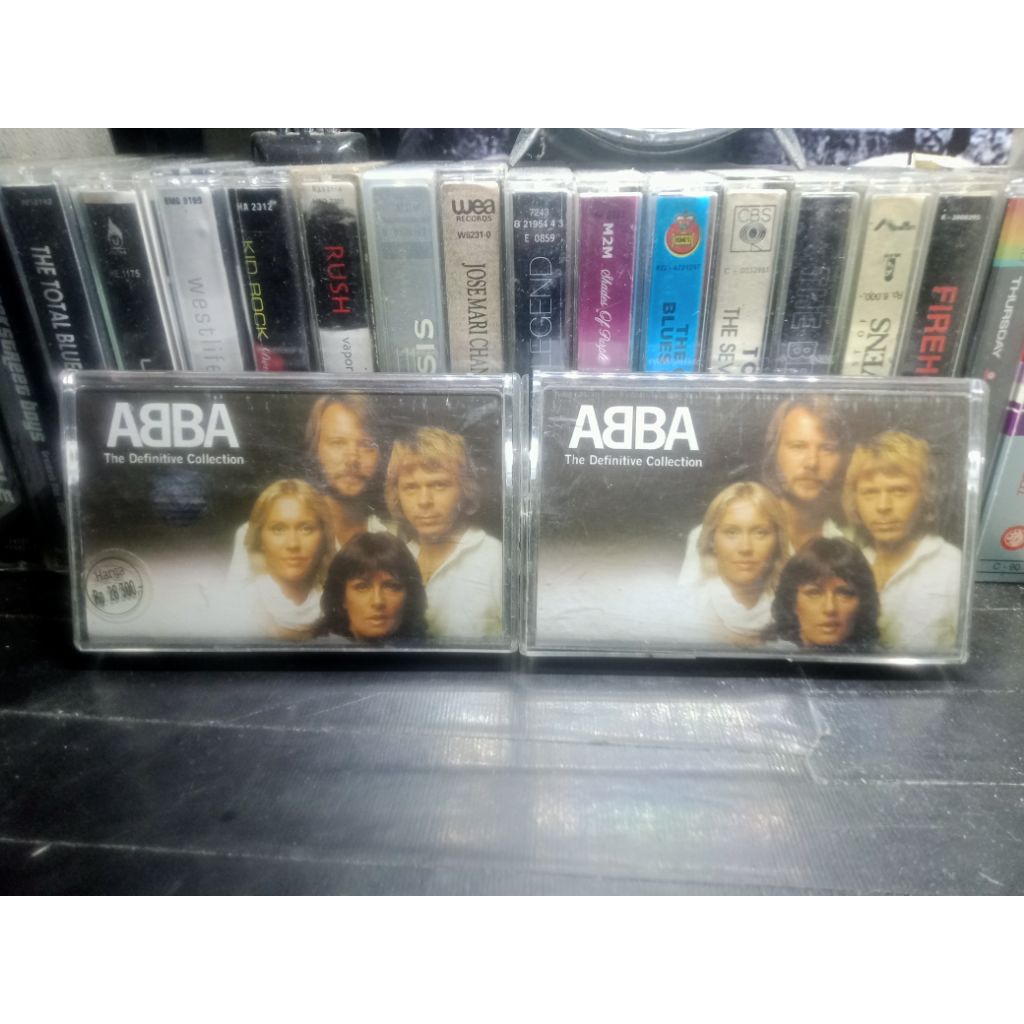 kaset ABBA - THE DEFINITIVE COLLECTION Vol 1&2