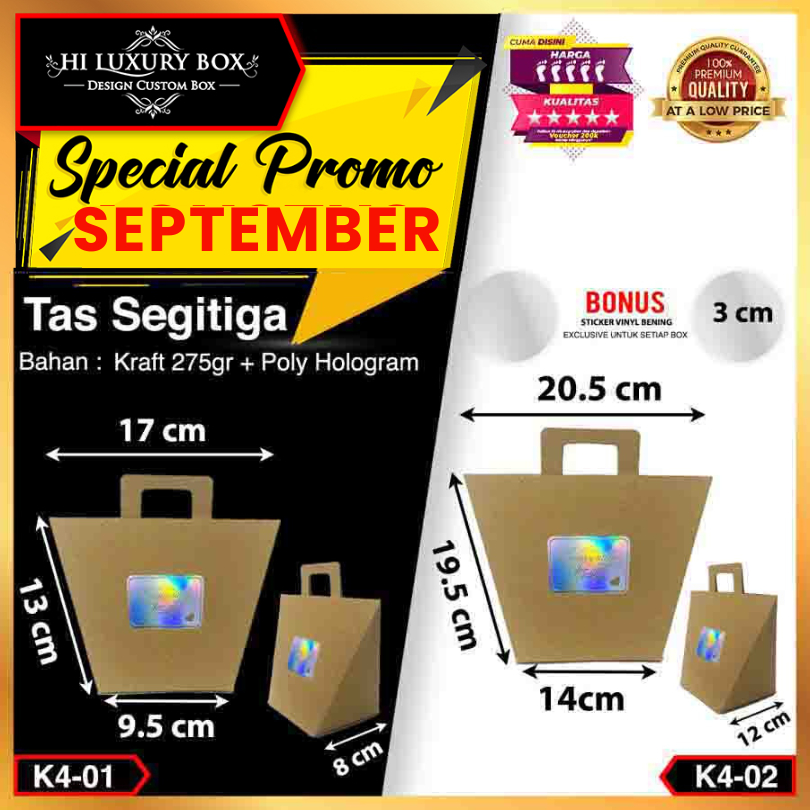 

Paperbag Kraft|Tas Kertas|Goodie Bag|Shopping Bag|Shopping PaperBag K4