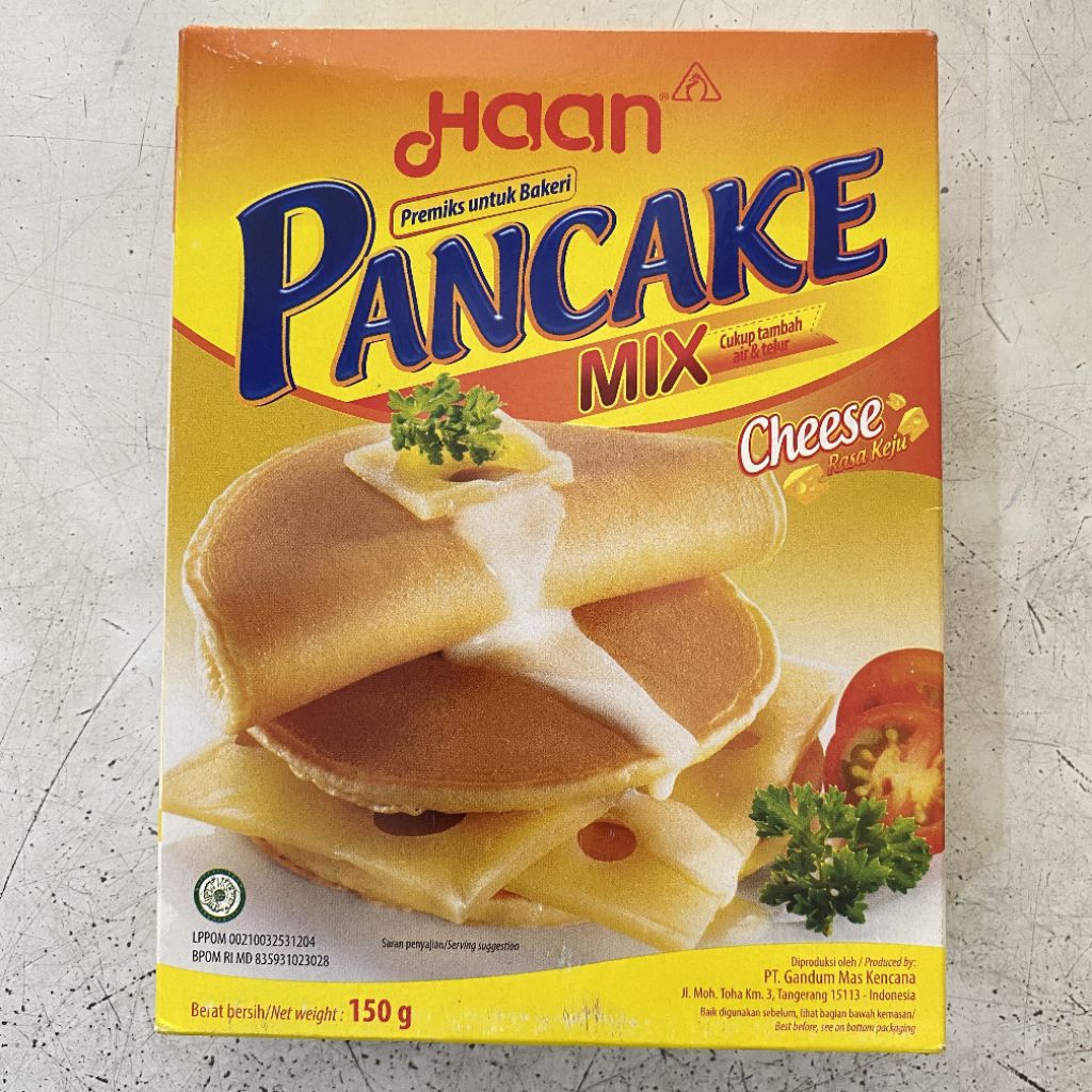 

Haan premiks pancake rasa KEJU box 150 gram