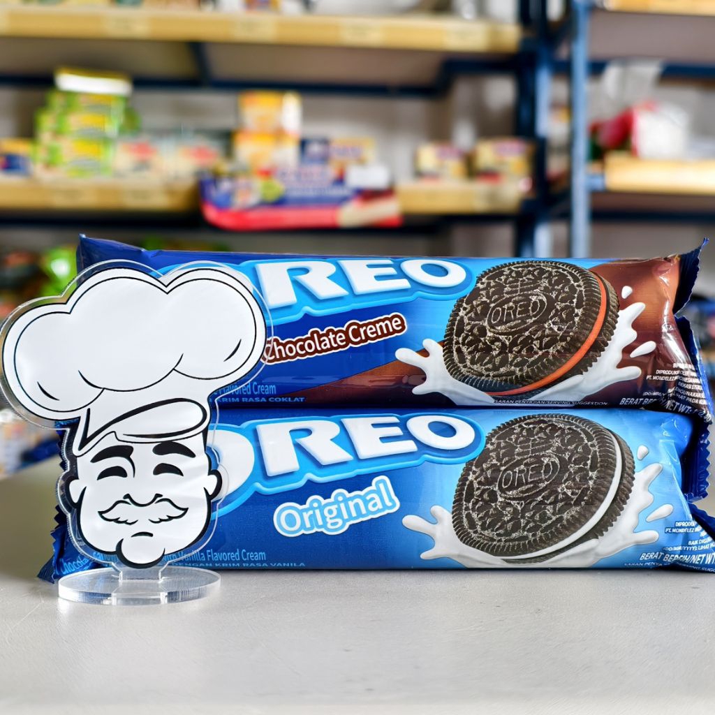 

Oreo Sandwich Original Vanilla 110Gr / Oreo Sandwich Original Cokelat 110Gr / Oreo Roll Vanilla 110Gr / Oreo Roll Coklat 110Gr