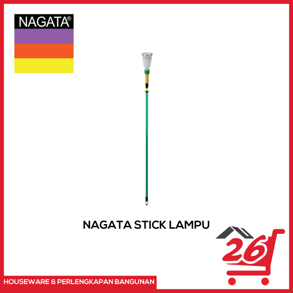 NAGATA STICK LAMPU / TONGKAT LAMPU / Tongkat Pengganti Bohlam Lampu LED Nagata