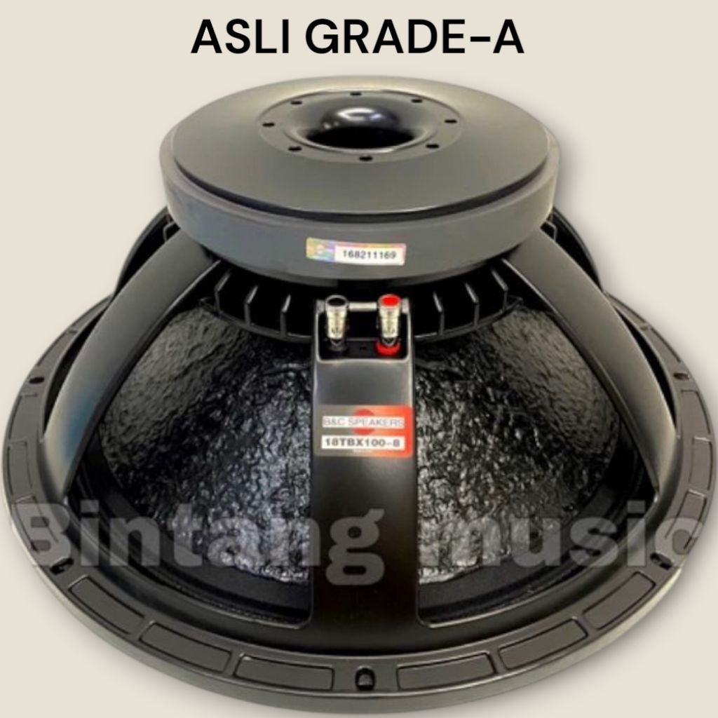 SPEAKER BNC B&C 18 INCH 18TBX100 GRADE A