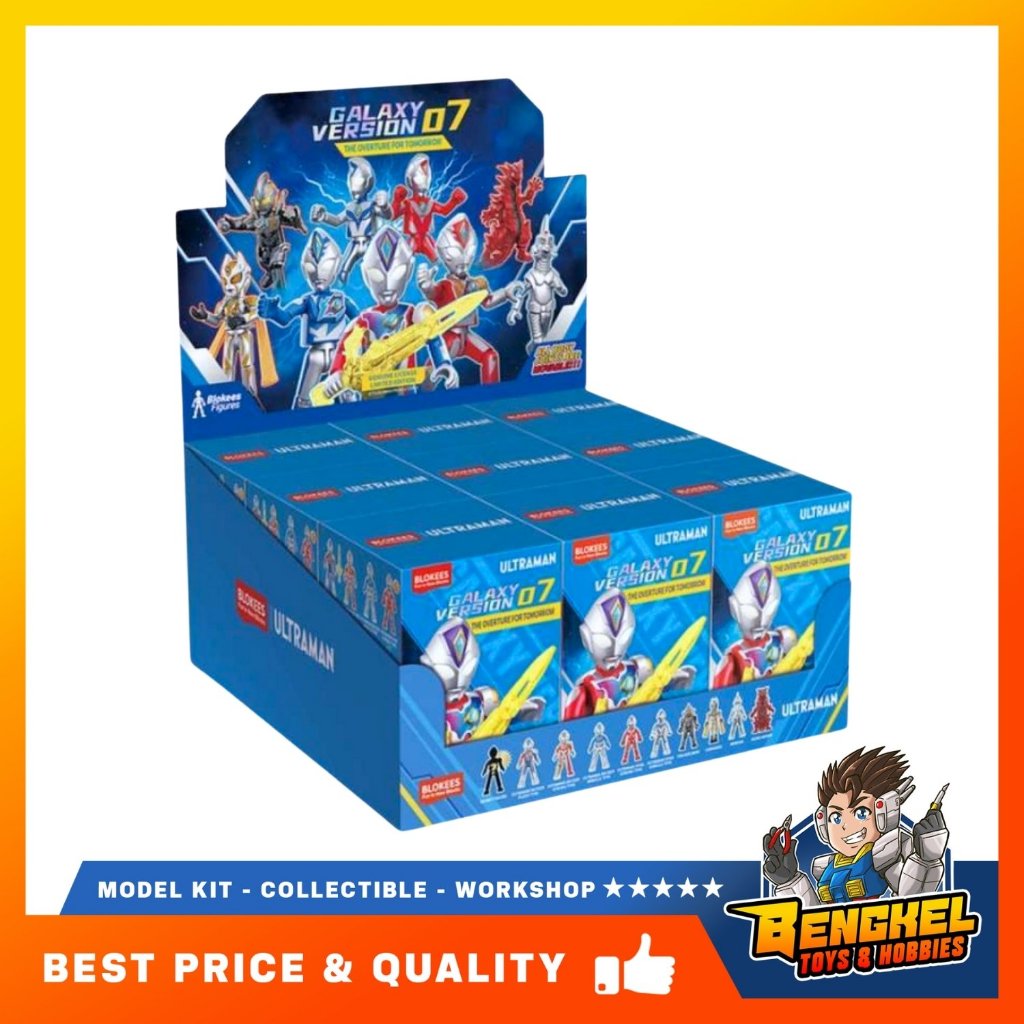 BLOKEES ULTRAMAN GALAXY VERSION GV-07 BLINDBOX - 1 PCS RANDOM