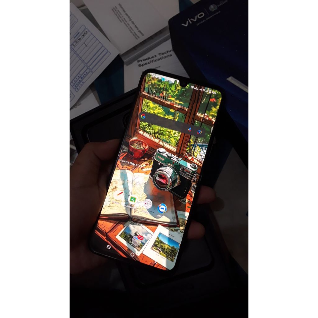 Vivo V21 5g 8/128 Fullset Original Second