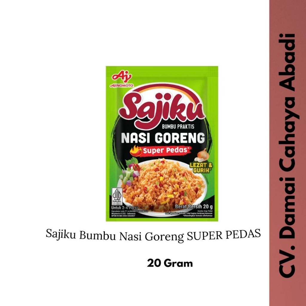 

Bumbu Nasi Goreng SAJIKU SUPER PEDAS