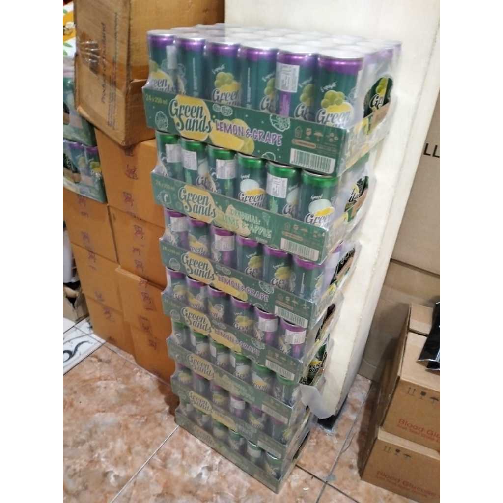 

ED 9-2026 greensand kaleng 250 ml 1 karton isi 24 kaleng