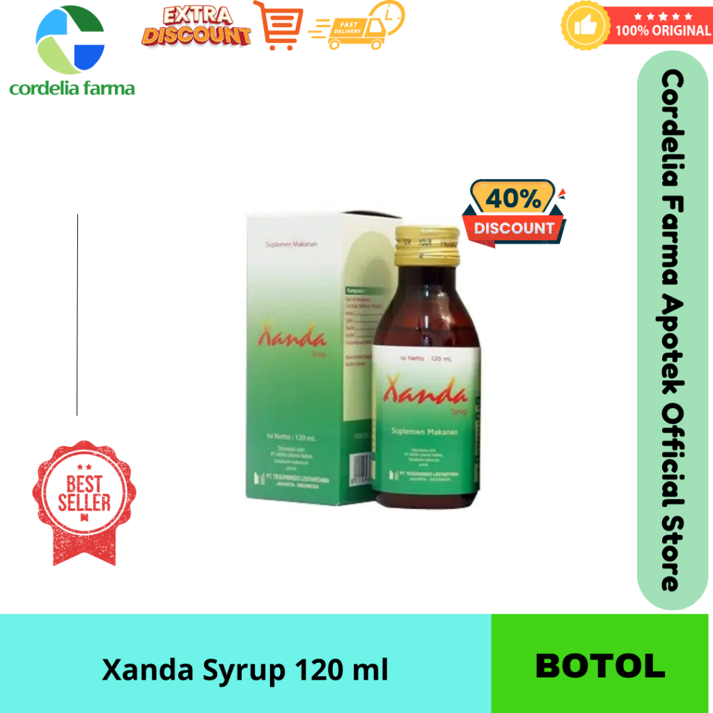 

Xanda Syrup 120 ml PROMO DISKON