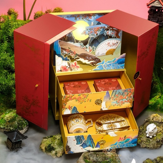 

(READY STOCK) Mooncake Hampers 2025 Halal Premium / Mid Autumn Festival / Kue Bulan Vegetarian / Mooncake Premium / Mooncake Halal