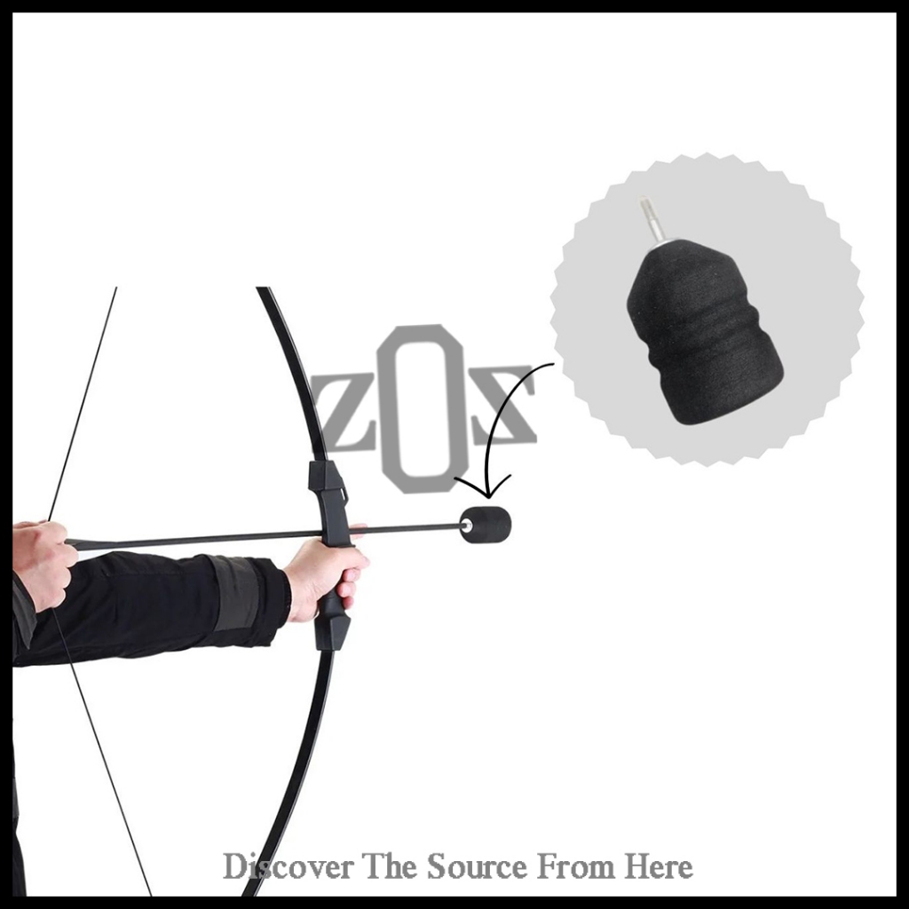 Poin Arrowhead Arrow Tag Anak Panah Busa Sponge  Archery