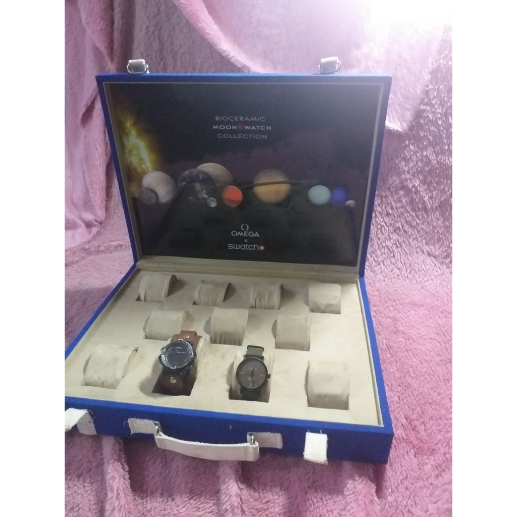 koper kotak jam tangan custom ukuran koper leather