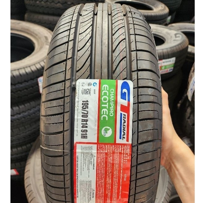 GT Radial Champiro ECOTEC ukuran 195/70 R14 GT Radial - Ban Mobil Universal untuk Kijang Panther