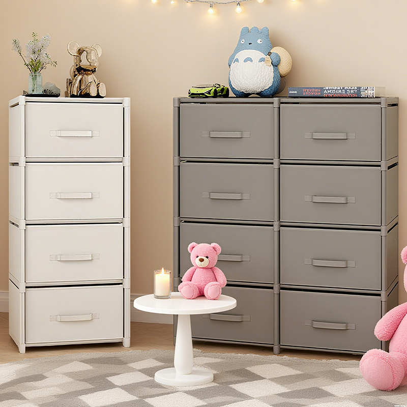 kamar Tidur Meja Nakas Lemari Laci Plastik